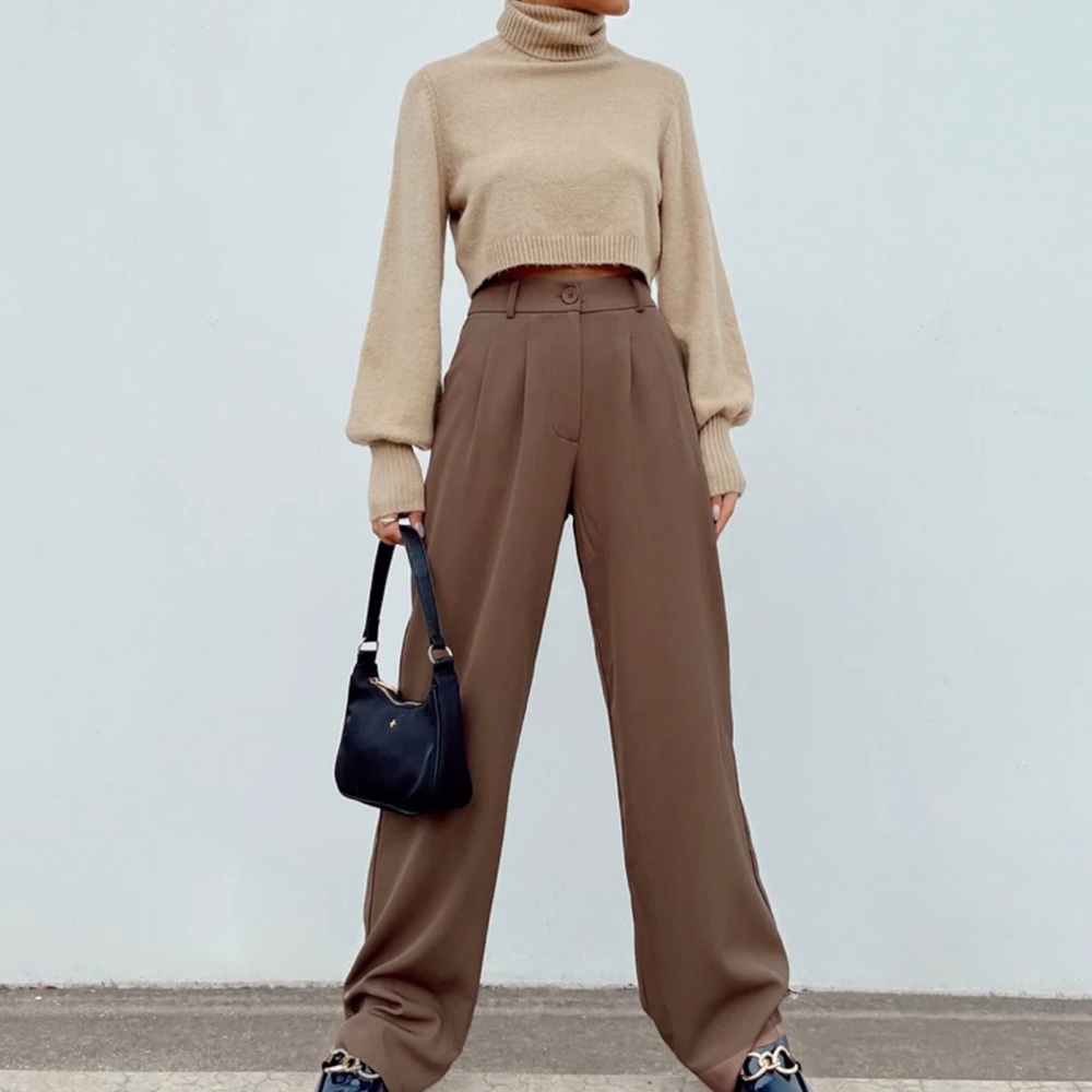 Princess Polly brown trousers